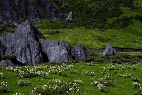 风景图集：最美四川墨石公园景区，风景宜人